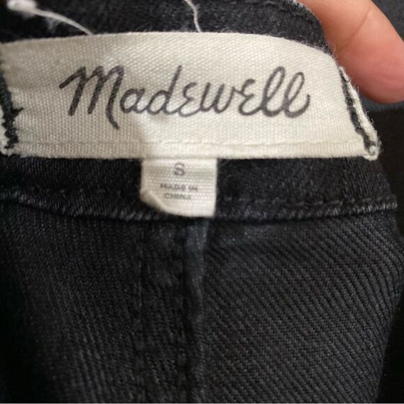 Madewell Black Denim Overalls - Picture 9 of 9